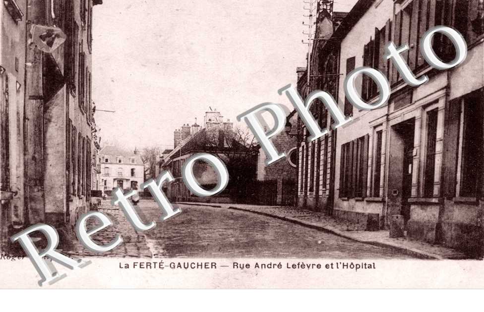la Rue Andre Lefevre et l'Hopital