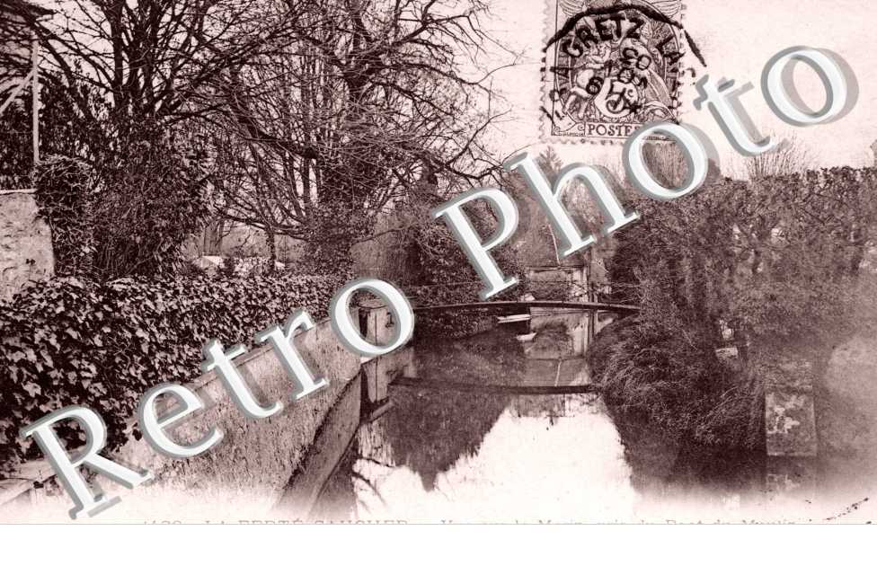 Vue sur le Morin pris du Pont du Morin