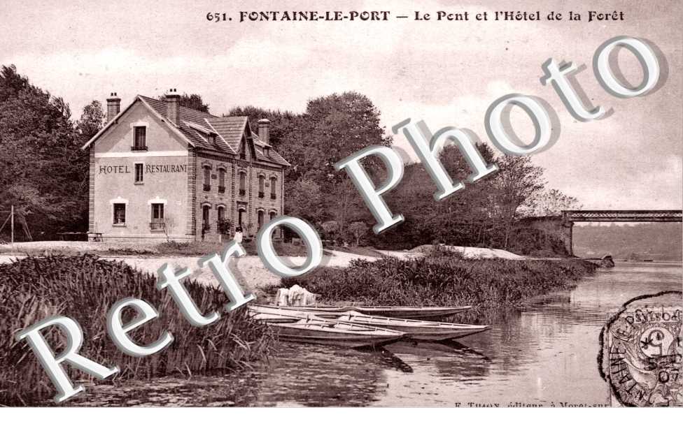 le Pont et l'Hotel de la Foret