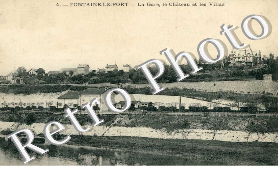 la Gare, le Chateau et les Villas