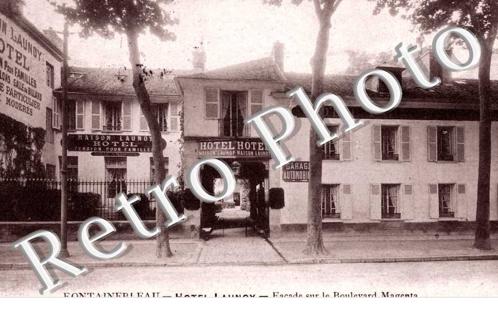 Hotel Launoy, Facade sur le Boulevard Magenta