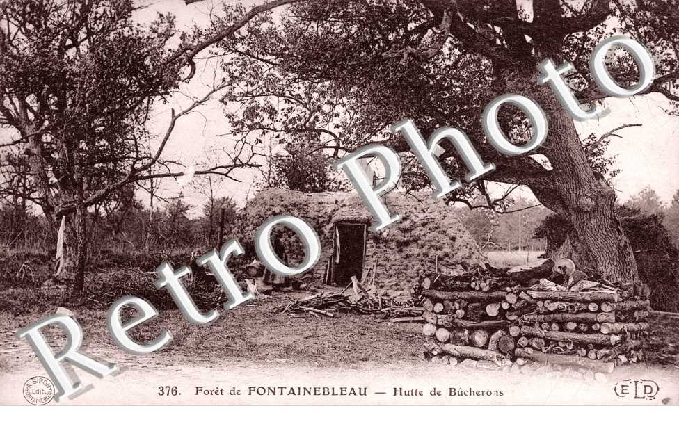 Foret de Fontainebleau, Hutte de Bucherons