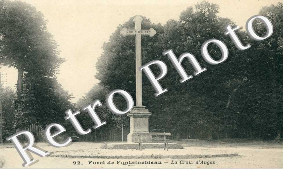 Foret de Fontainebleau, la Croix d'Augas