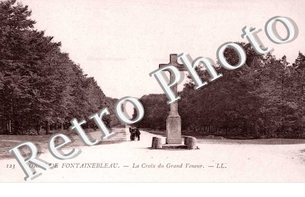 Foret de Fontainebleau, la Croix du Grand Veneur