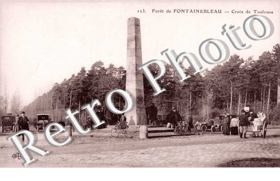 la Croix de Toulouse, la Foret de Fontainebleau
