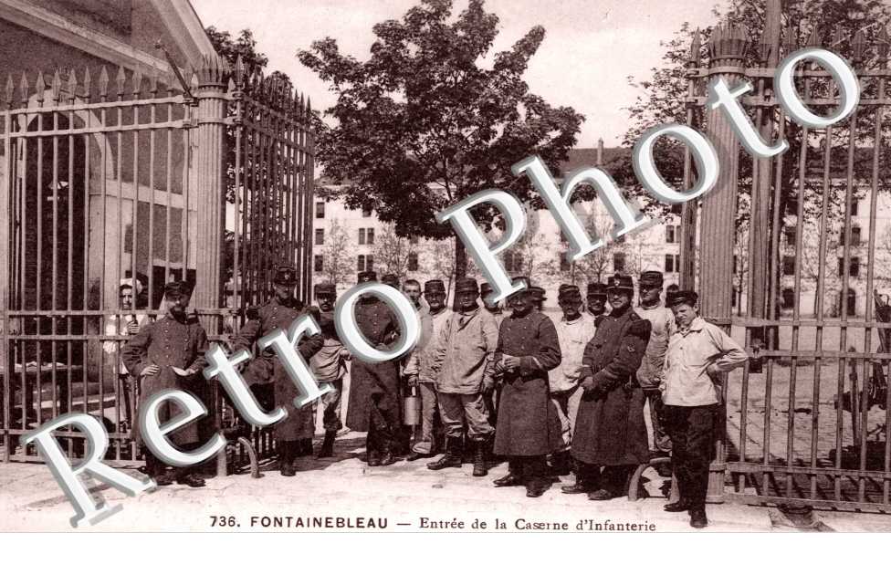 Entree de la caserne d'Infanterie
