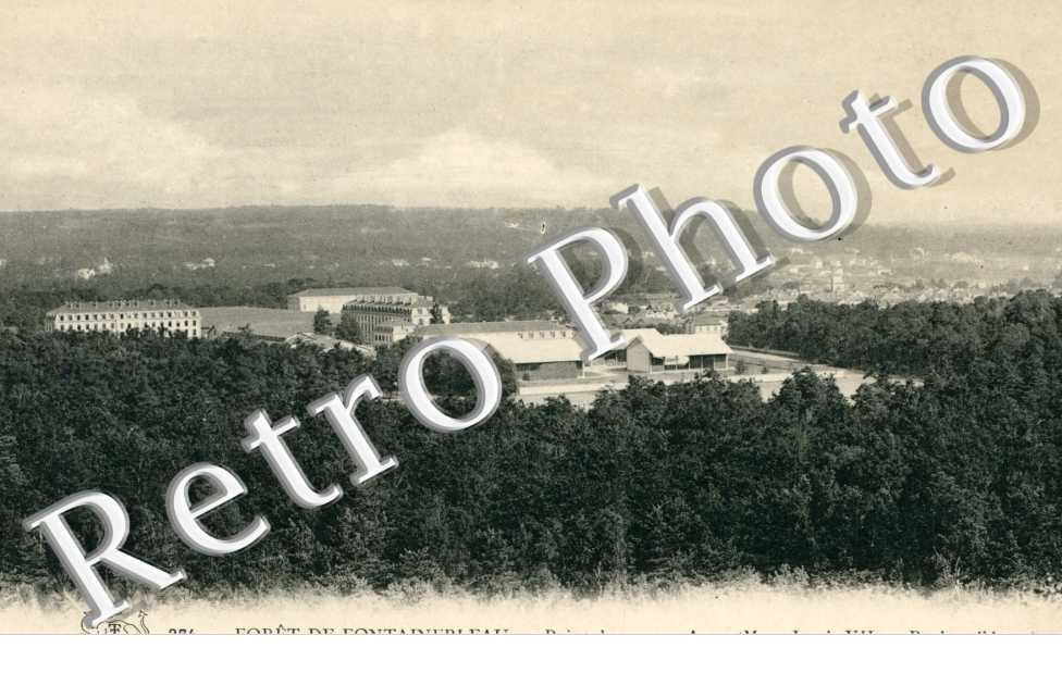 Foret de Fontainebleau, Point de vue sur Avon