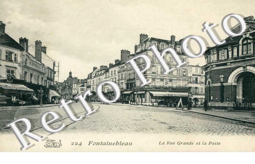 la Rue Grande et la Poste