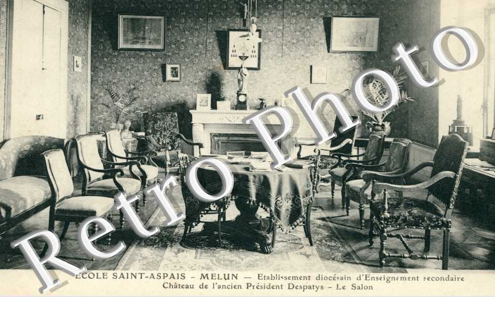 Etablissement diocesain d'Enseignement secondaire, Chateau de l'ancien President Despatys, le Salon