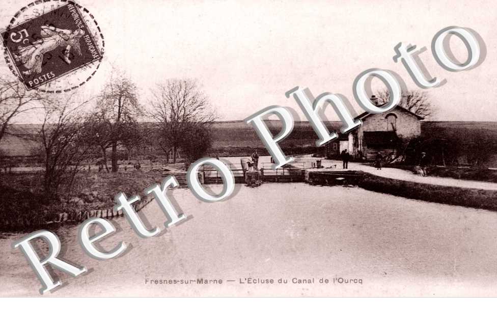 L'Ecluse du Canal de l'Ourcq