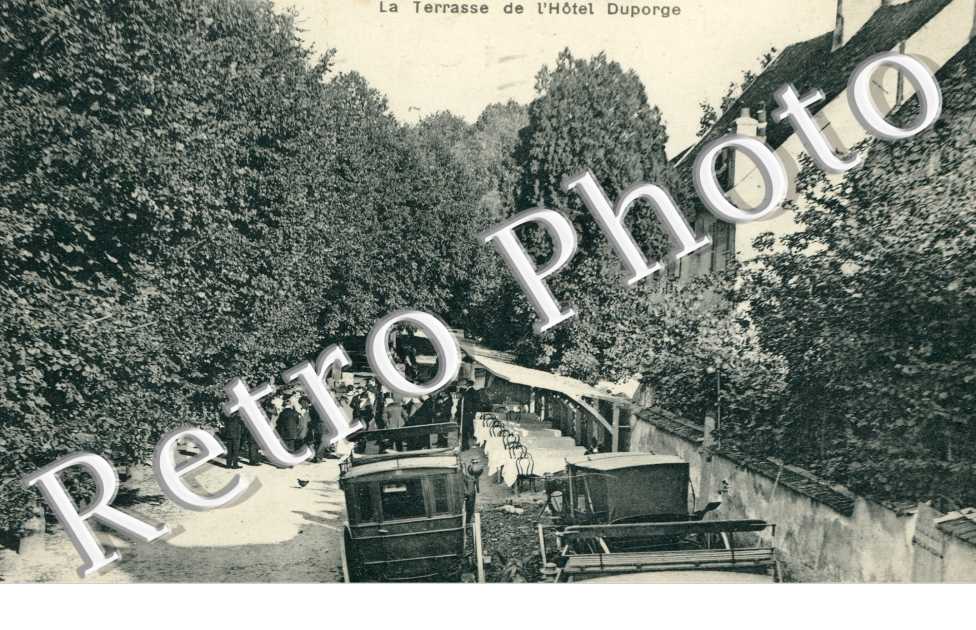 Terrasse de l'Hotel Duporge