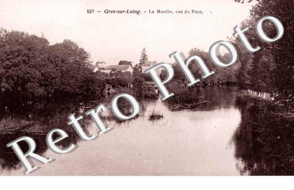 le moulin vu du pont