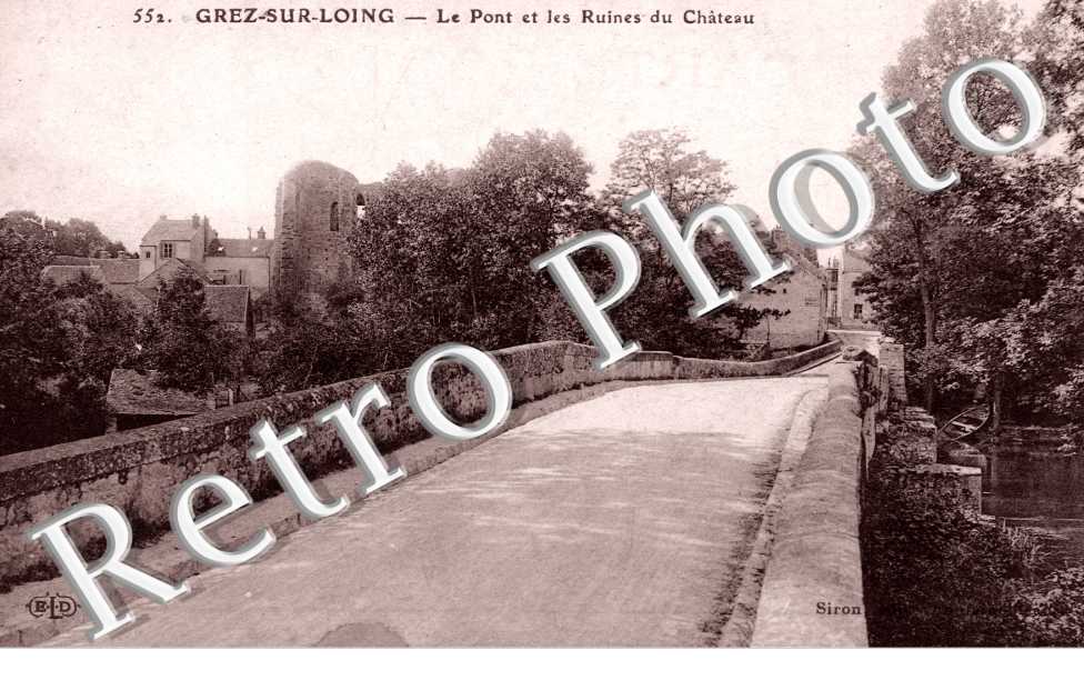 le pont et les ruines du chateau