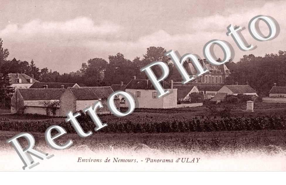 environs de Nemours - panorama d' ULAY