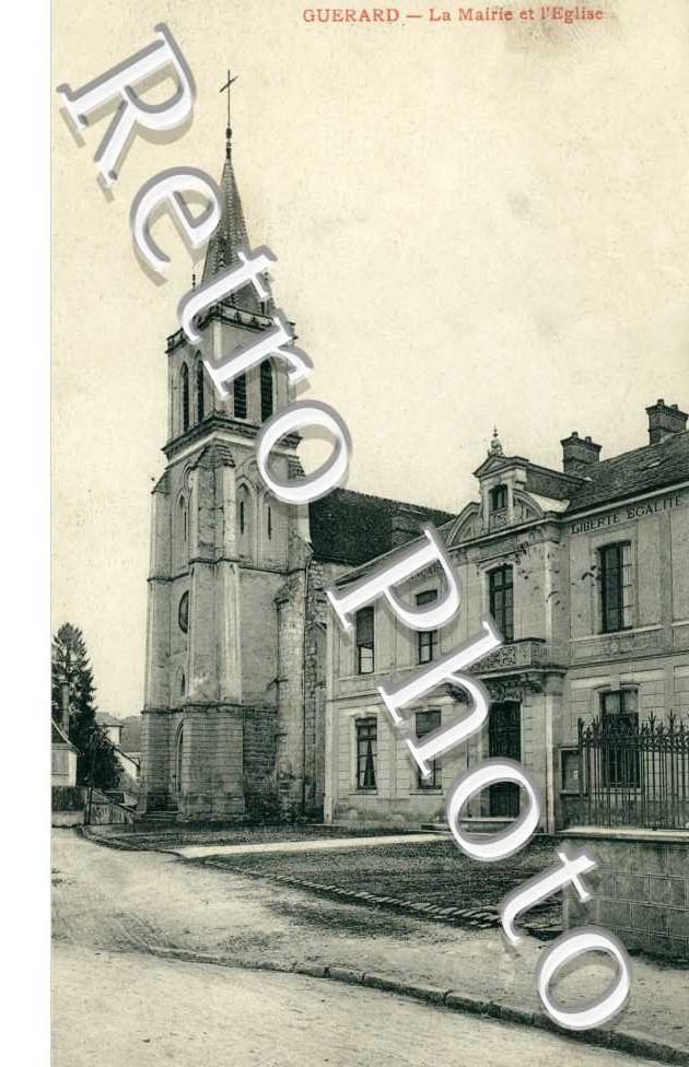 La mairie et l'eglise