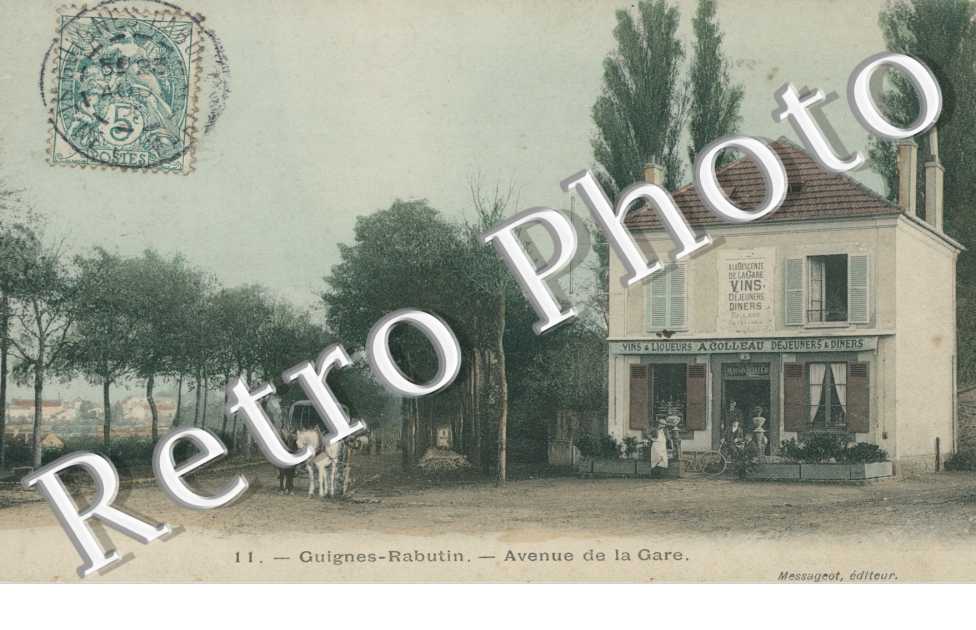 l'Avenue de la Gare, Guignes-Rabutin