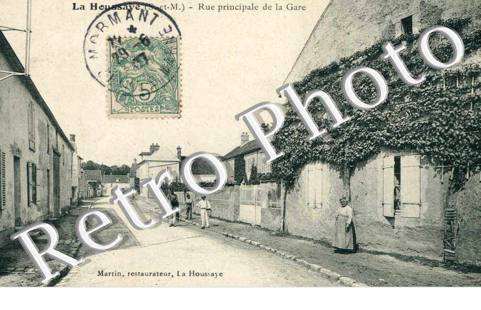 rue principale de la gare