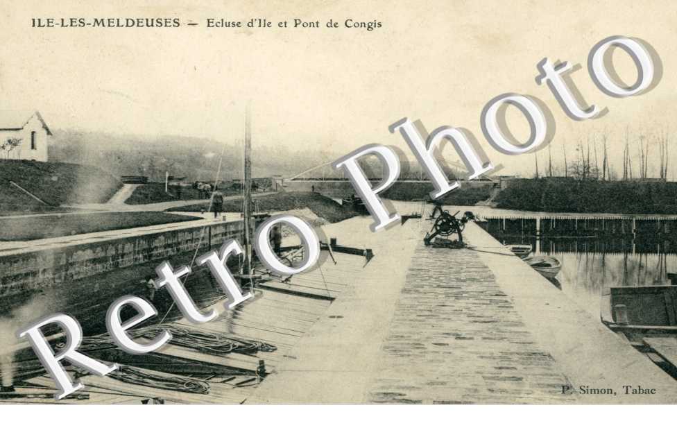 ecluse et pont de Congis