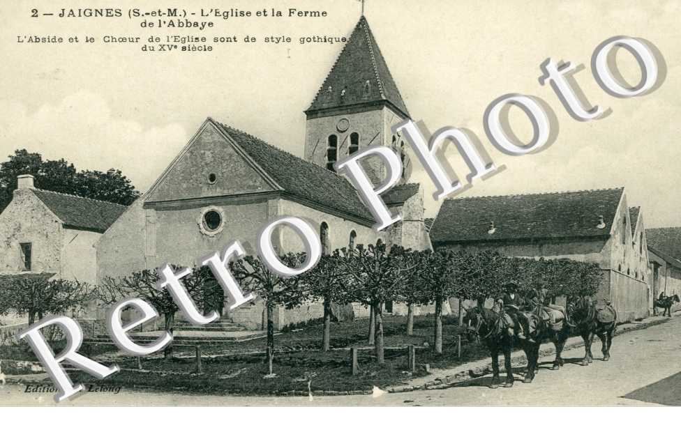 l'eglise et la ferme de l'abbaye