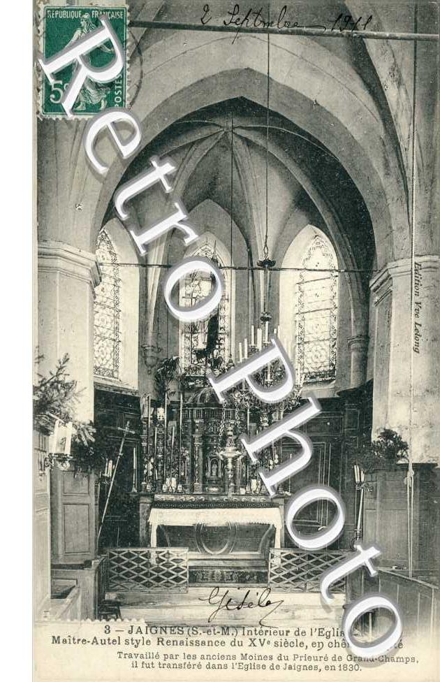 Intérieur de l'église