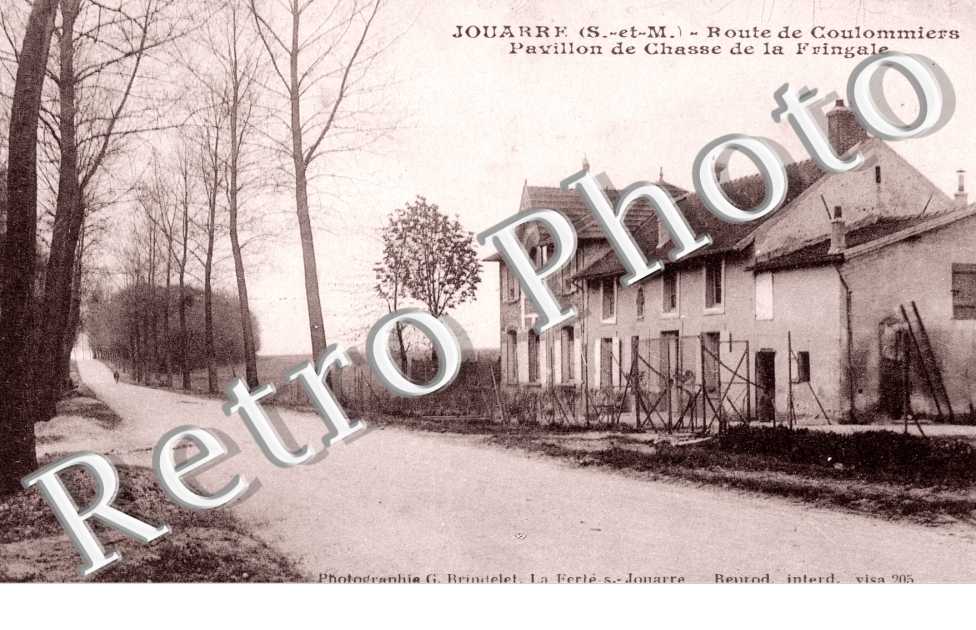 Route de Coulommiers, pavillon de chasse de la Fringale