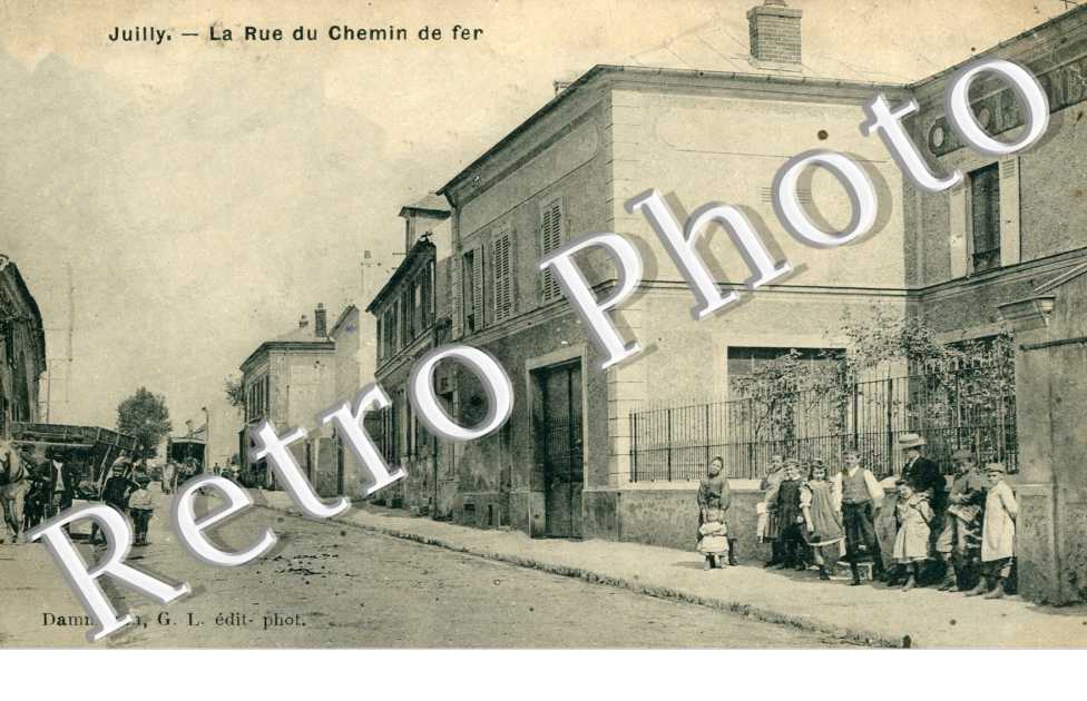 La rue du chemin de fer