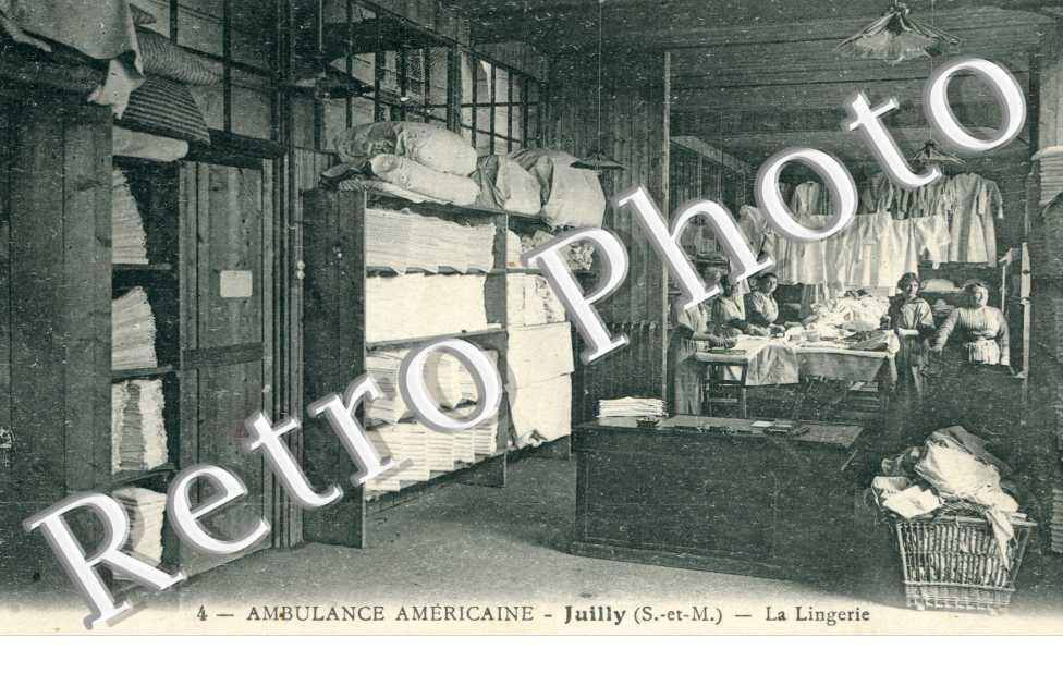 Ambulance Americaine, la lingerie