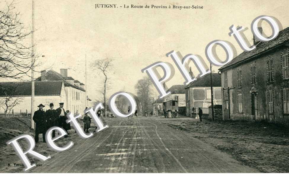 la route de Provins a Bray-sur-Seine