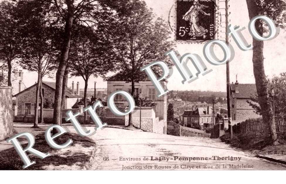 la Jonction des Routes de Claye et la Rue de la Madeleine