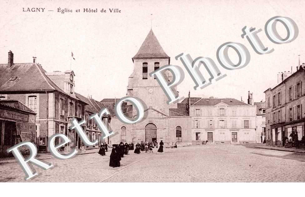 Eglise et hotel de ville