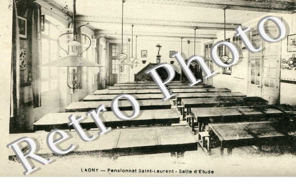 Pensionnat Saint Laurent, Salle d'etude
