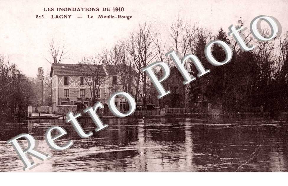 Moulin Rouge, inondations 1910