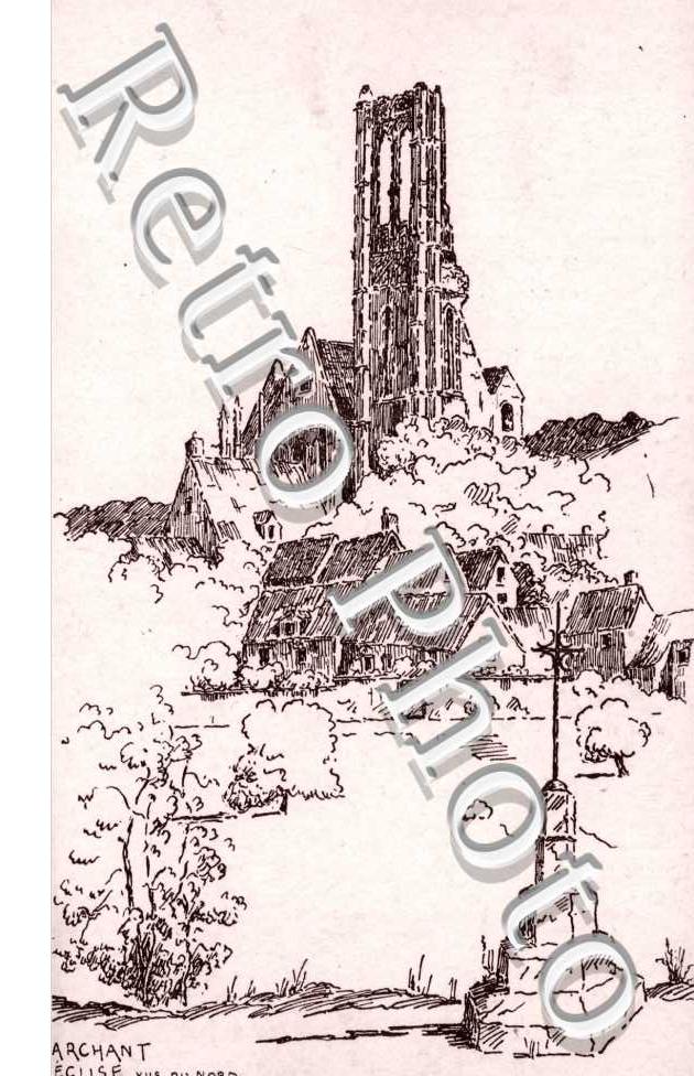 L'église vue au nord