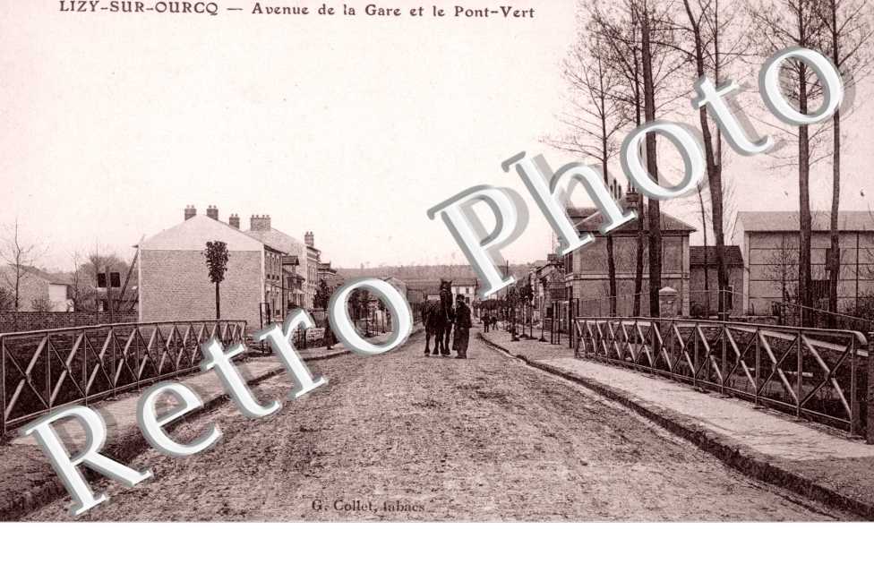 Avenue de la Gare et le Pont Vert