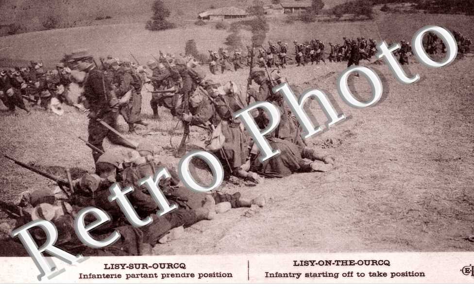 Infanterie partant prendre position