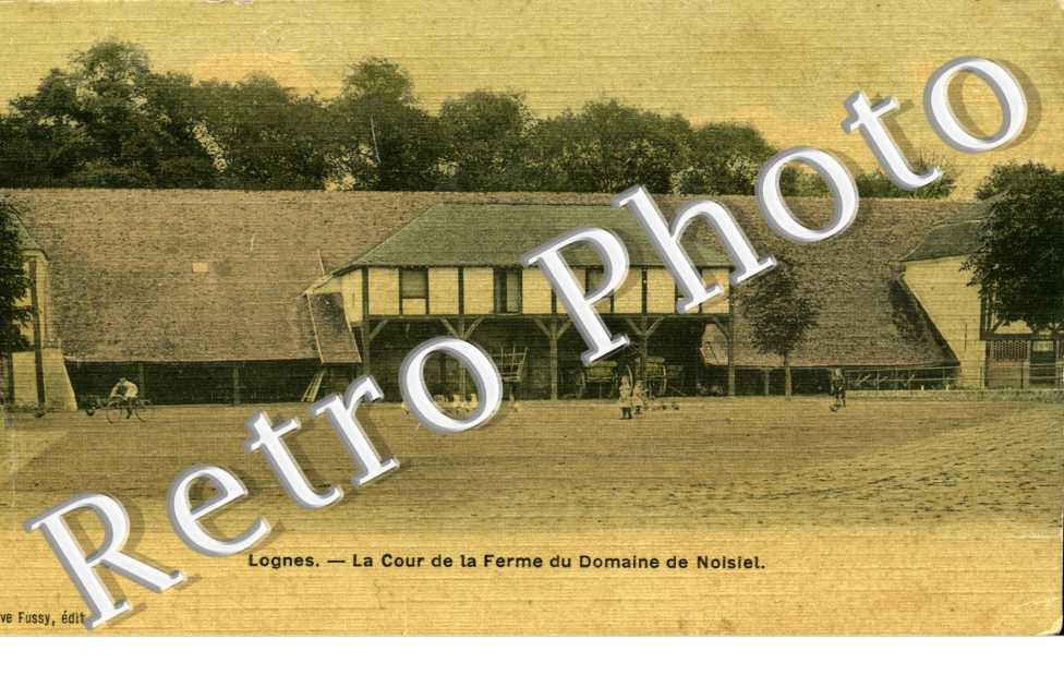 LA COUR DE LA FERME DU DOMAINE DE NOISIEL
