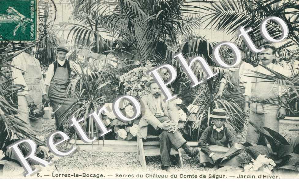 les Serres du Chateau du Comte de Segur, le Jardin d'Hiver
