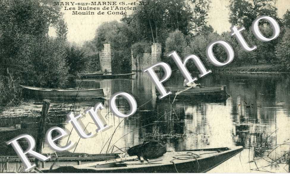 Ruines de l'ancien Moulin de Conde
