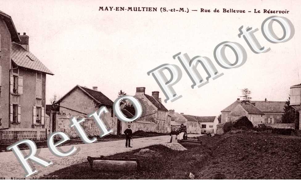 la Rue de Bellevue, le Reservoir