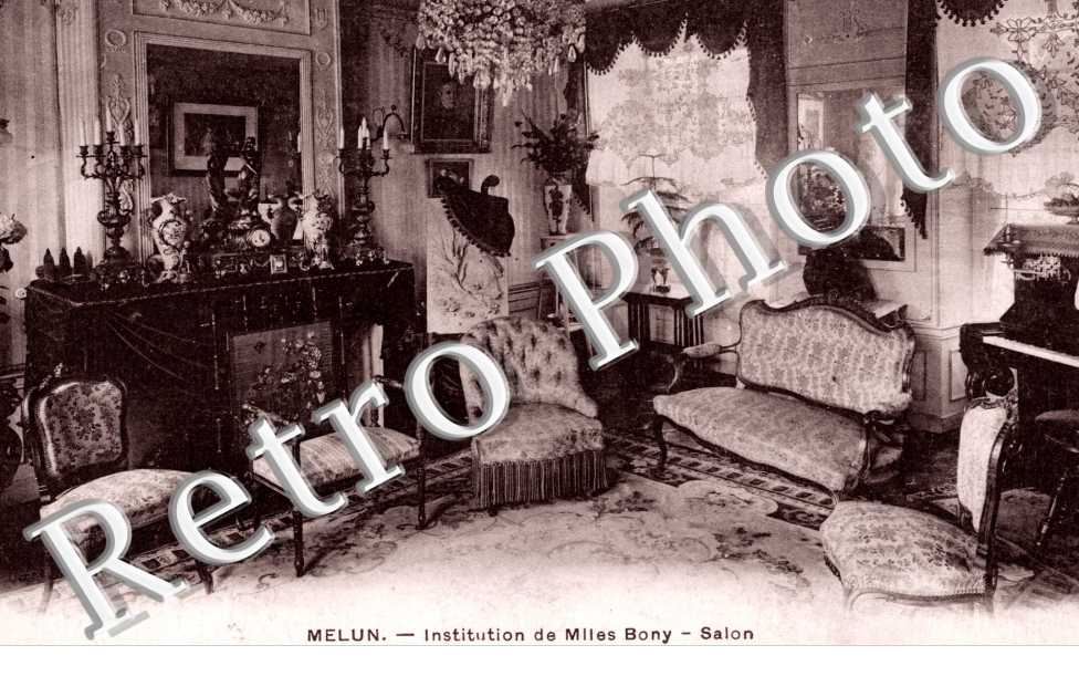 Institution de Mademoiselle Bony, Salon