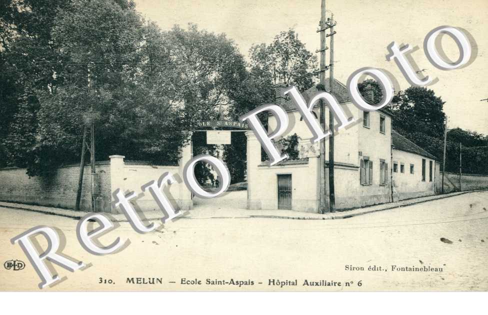 Ecole Saint-Aspais, Hopital Auxliaire