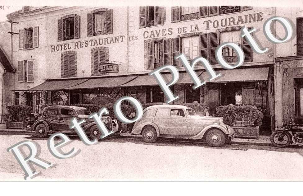 8 quai Marechal Joffre - Hotel-Restaurant des Caves de la Touraine - F. Bouvier