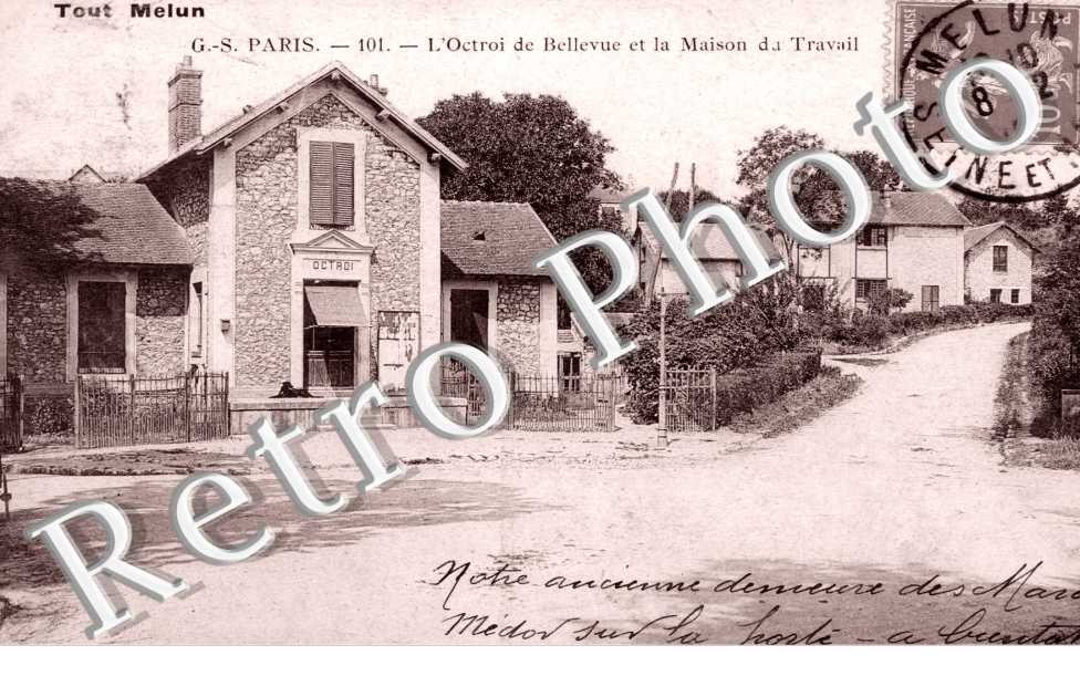 l'Octroi de Bellevue et la Maison du Travail