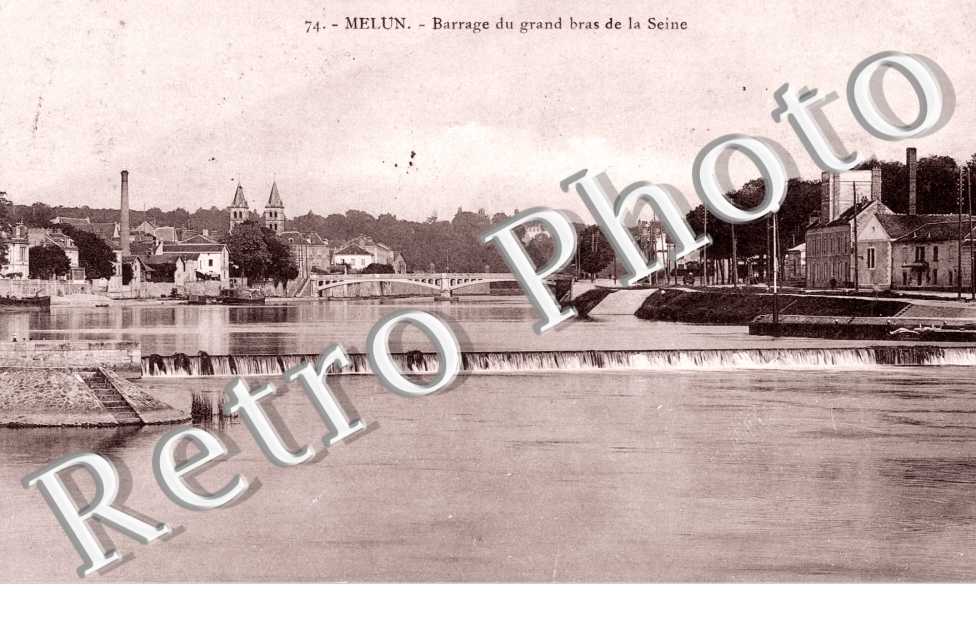 Le Barrage du Petit Bras de Seine