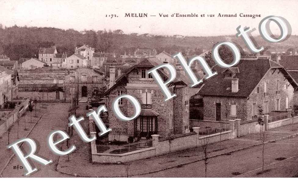Rue Armand Cassagne et vue d'ensemble