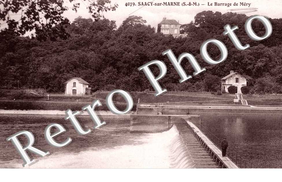 Saacy-sur-Marne, le Barrage de Mery