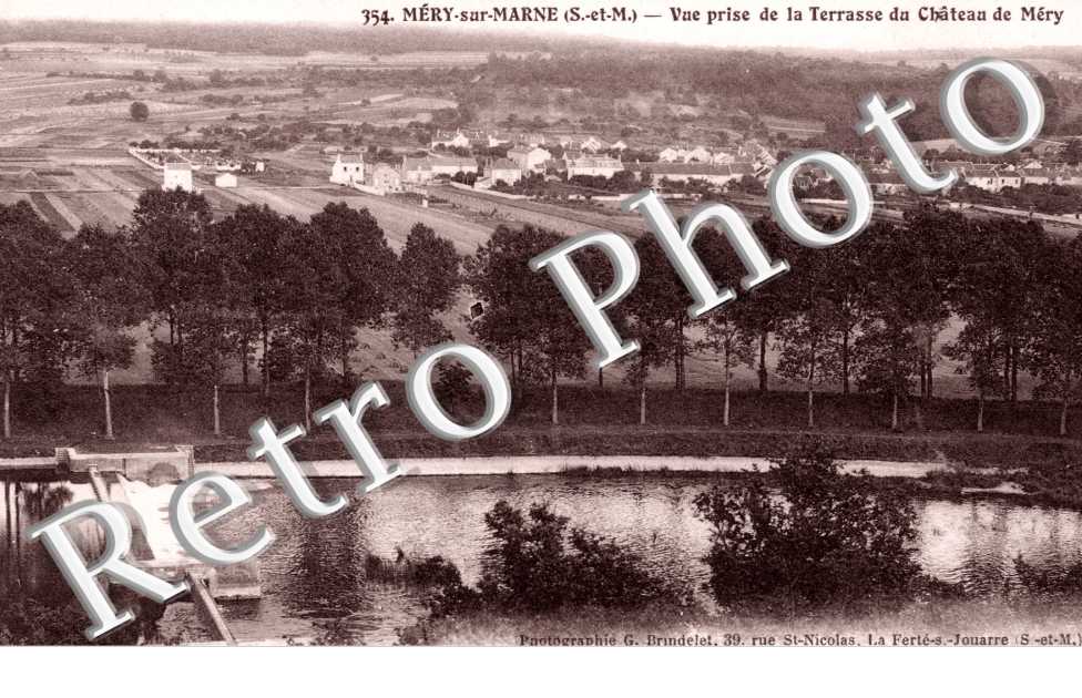 Vue Prise de la Terrasse du Château