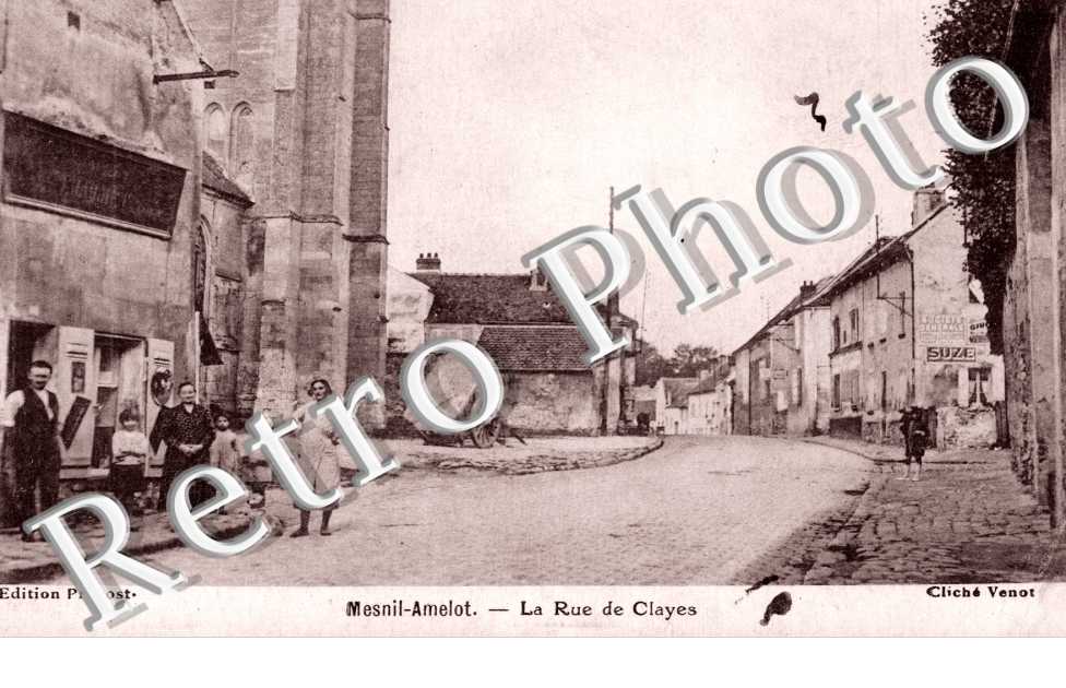 La rue de Clayes