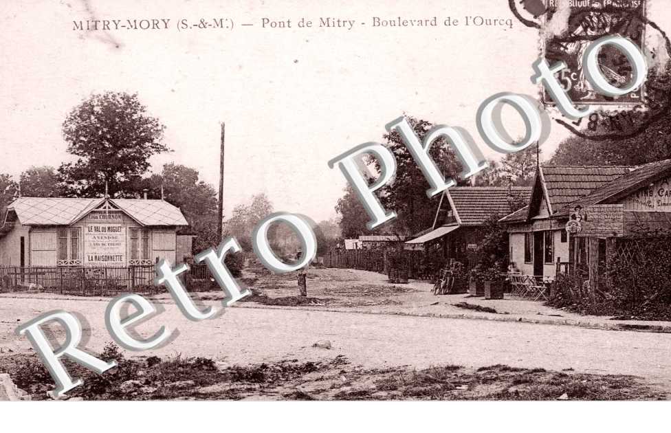 Pont de mitry, Boulevard de l'Ourcq