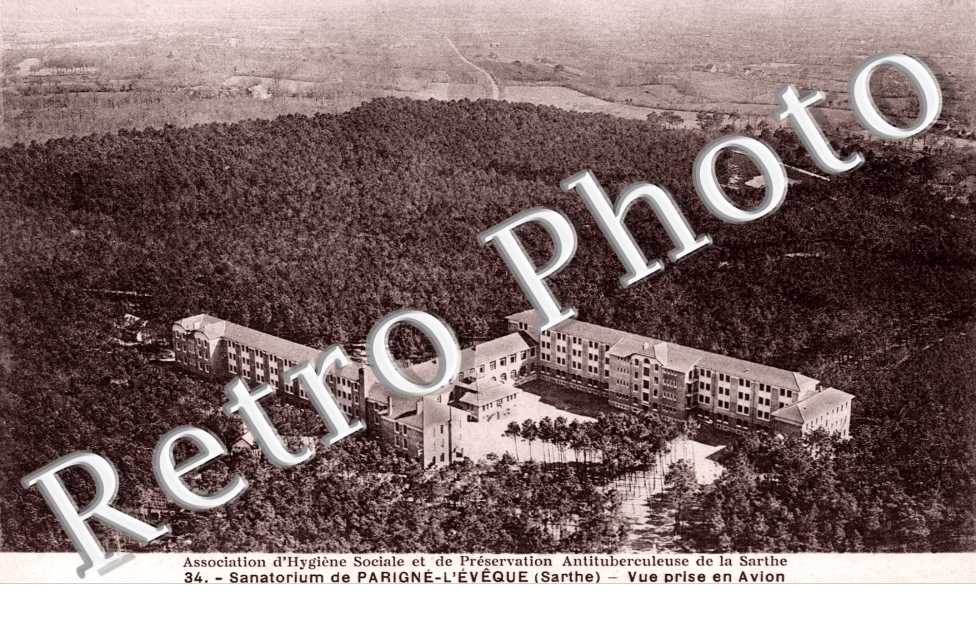 Le Sanatorium, vue aerienne